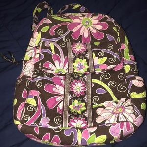Barely used Vera Bradley backpack Purple Punch